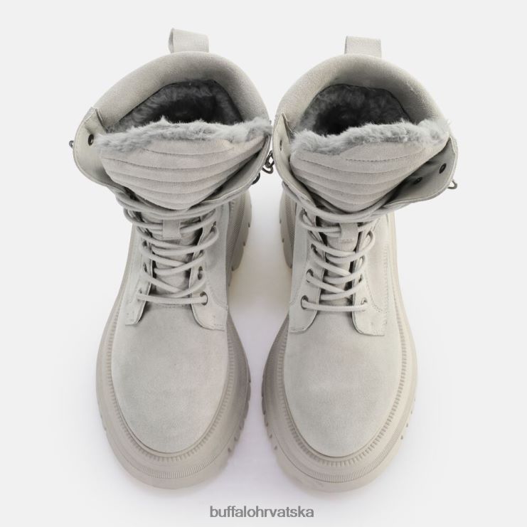 siva Buffalo shade laceup hi tople gležnjače |čizme TDD6T137